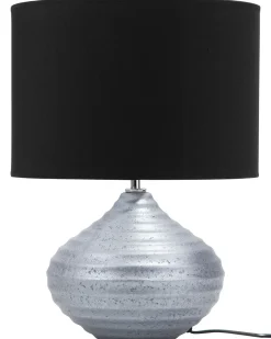 Bordlampe KUBAN Keramik Sølv