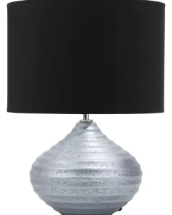 Bordlampe KUBAN Keramik Sølv