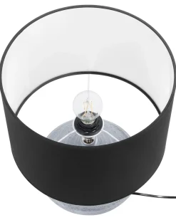 Bordlampe KUBAN Keramik Sølv