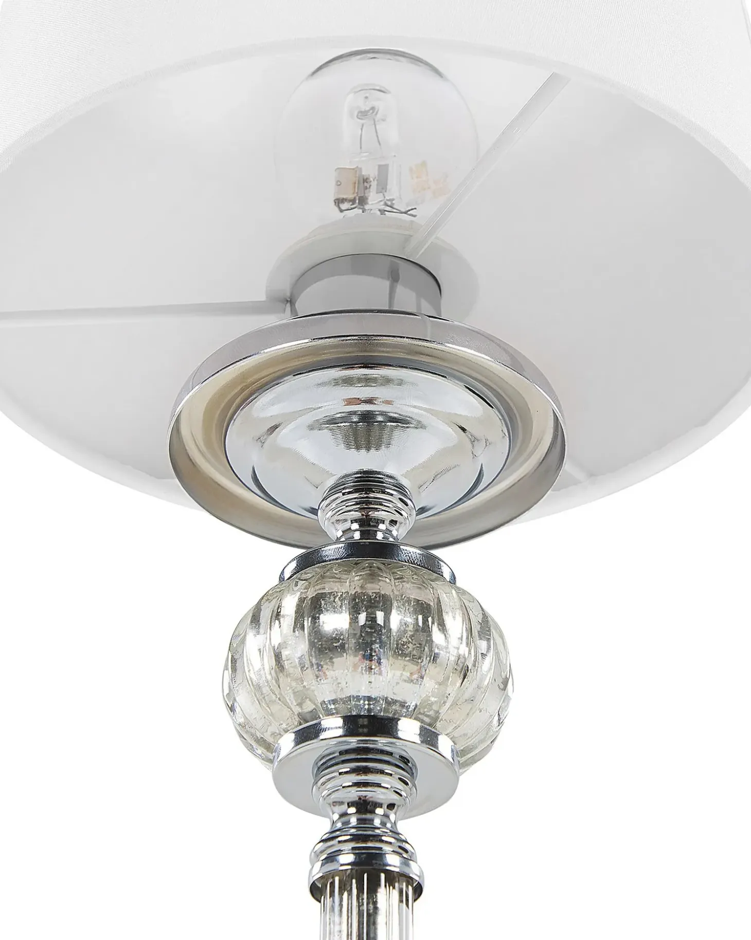 Bordlampe KUBENA Metal Hvid