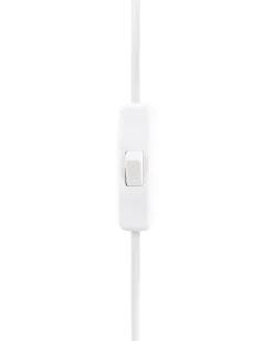 Bordlampe LABRADA Keramik Hvid