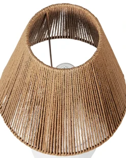 Bordlampe LARISSOS Keramik Hvid