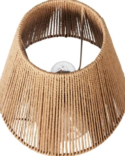 Bordlampe LARISSOS Keramik Brungrå