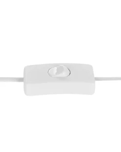 Bordlampe LEMPA Keramik Hvid/blå