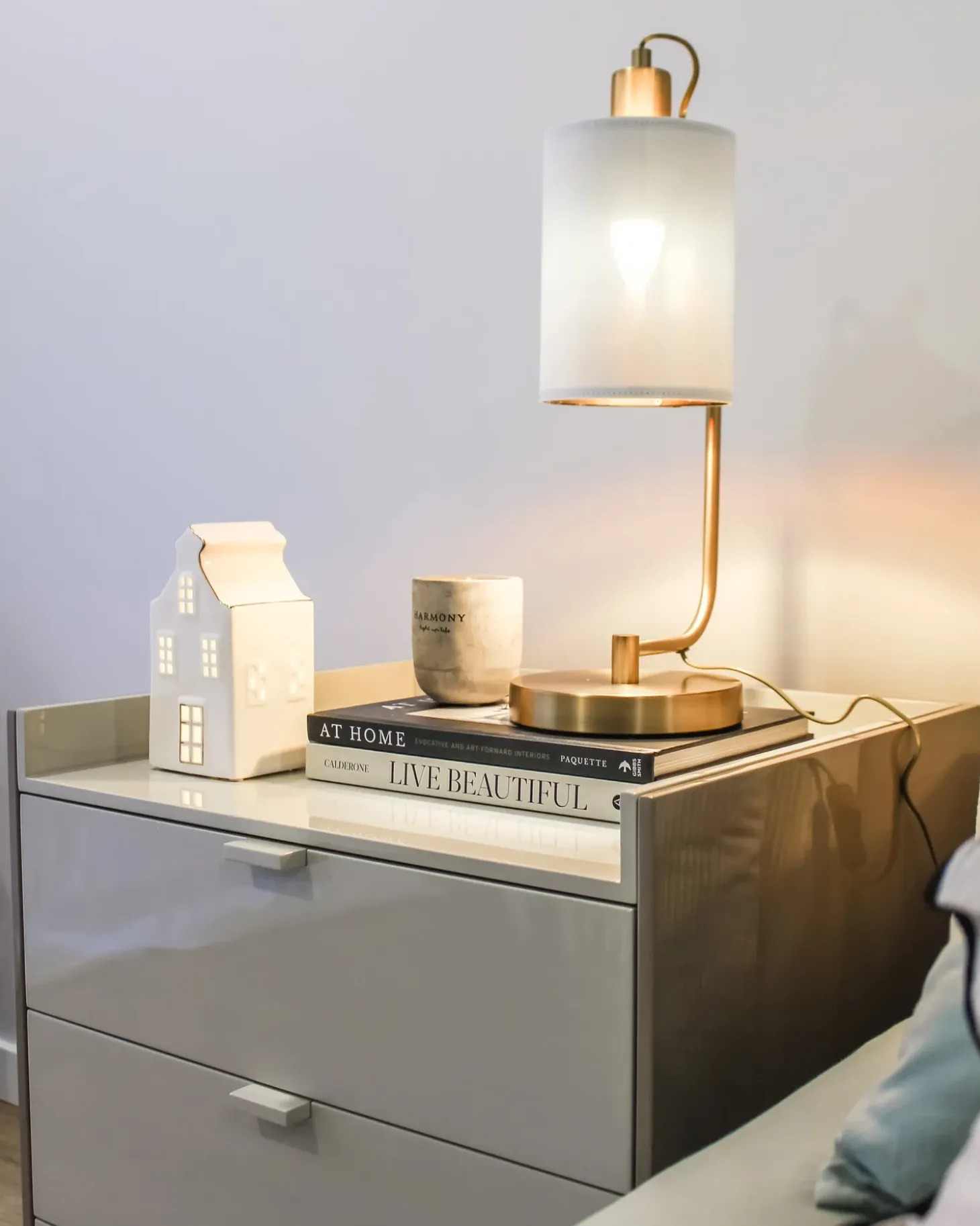 Bordlampe LIBERIA Metal Kobber