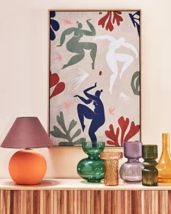 Bordlampe LIMIA Keramik Orange