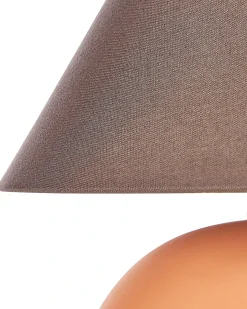 Bordlampe LIMIA Keramik Orange