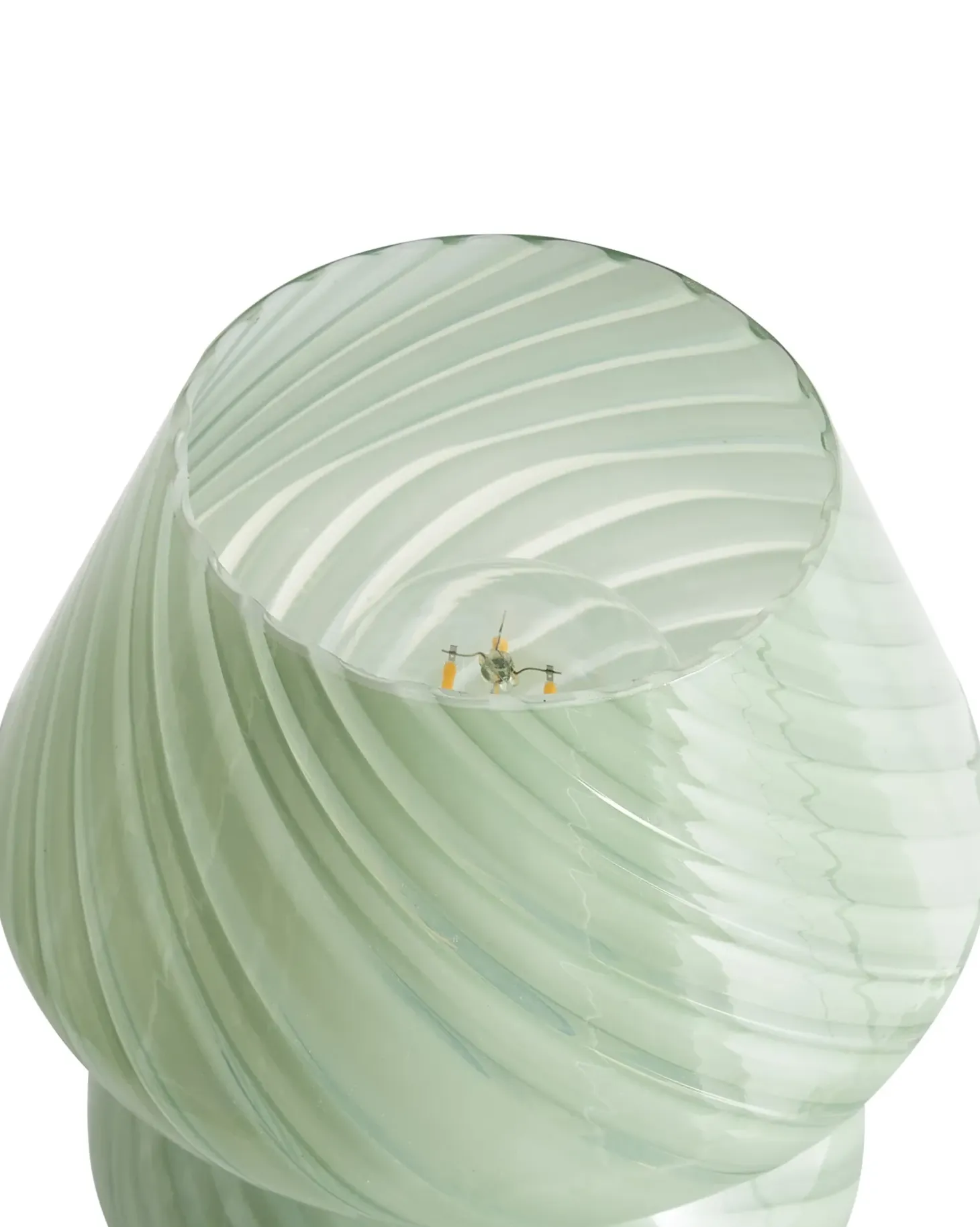 Bordlampe LOBO Glas Grøn