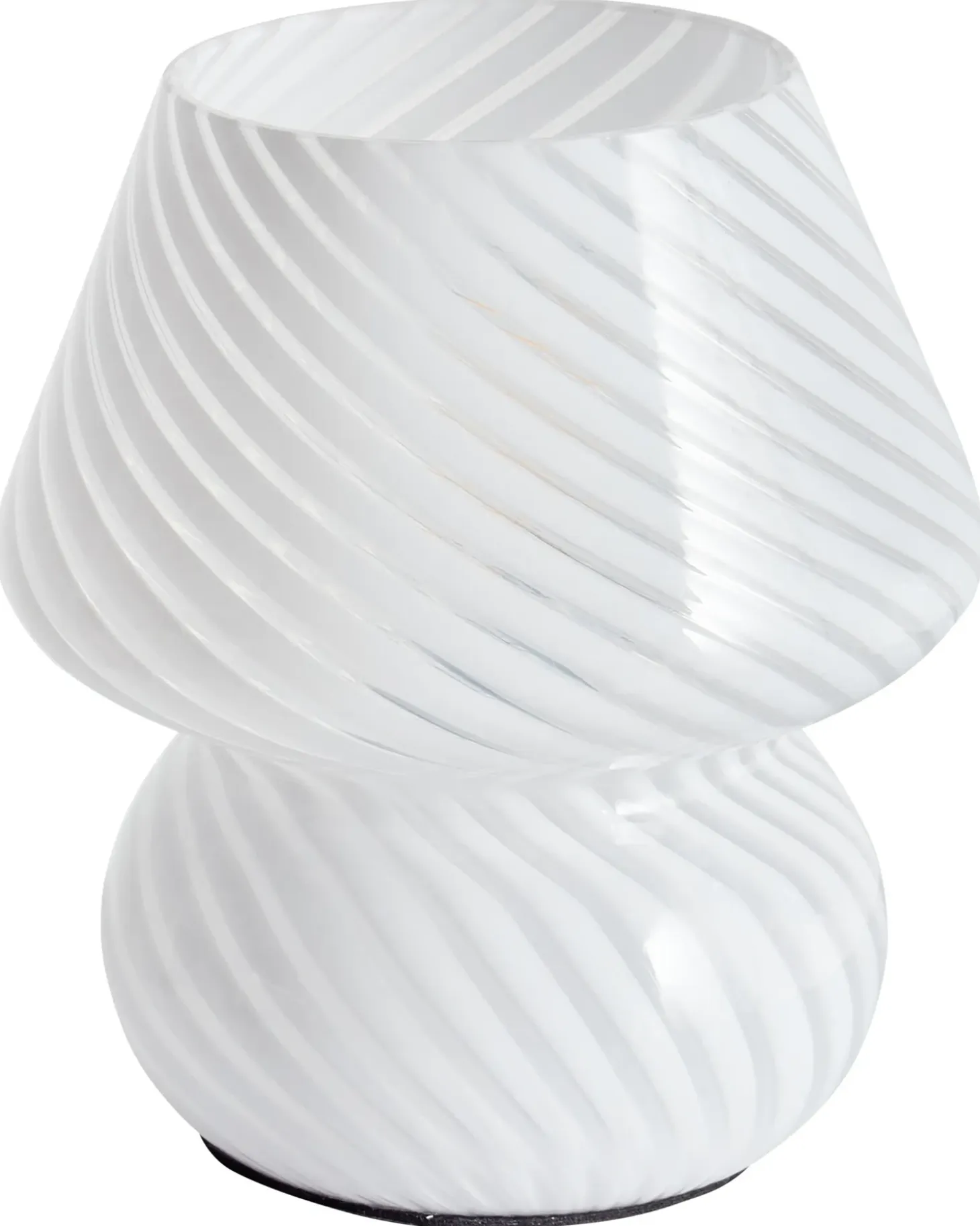 Bordlampe LOBO Glas Hvid