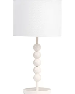 Bordlampe LOKY Metal Hvid