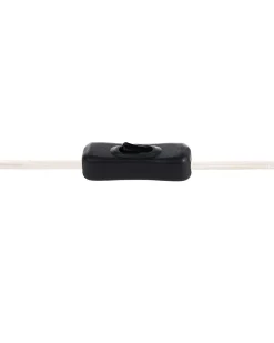 Bordlampe LOKY Metal Hvid/beige