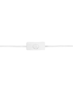 Bordlampe LUCHETTI Keramik Hvid/blå