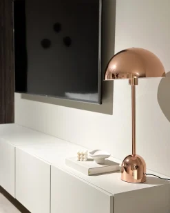 Bordlampe MACASIA Metal Kobber