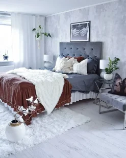 Bordlampe MADON Glas Sølv