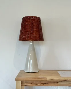 Bordlampe MADURU Keramik Hvid