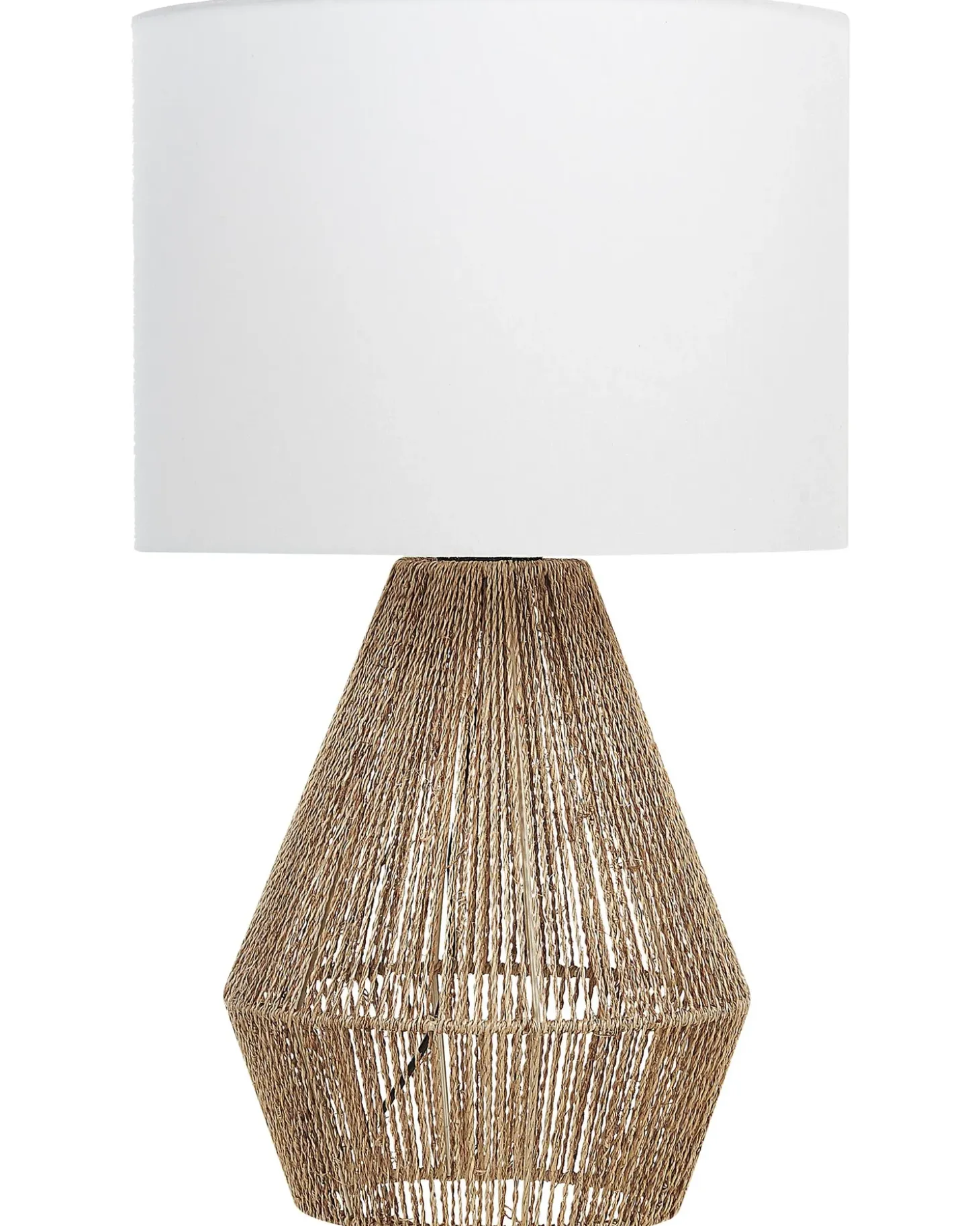 Bordlampe MALEWA papirreb Naturlig