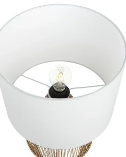 Bordlampe MALEWA papirreb Naturlig