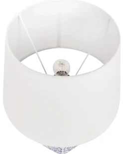 Bordlampe MARCELIN Porcelæn Hvid/blå