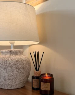 Bordlampe MAREB Keramik Beige