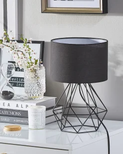 Bordlampe MARONI Metal Sort