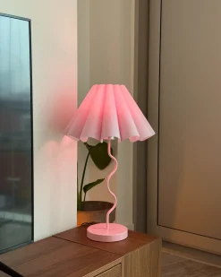 Bordlampe MASUMU Lyserød
