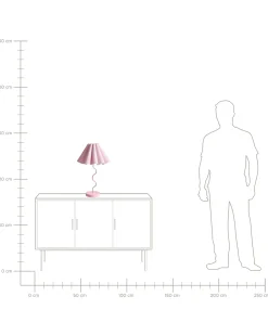 Bordlampe MASUMU Lyserød