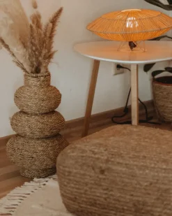 Bordlampe MENTIRI Flet Naturlig