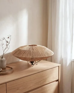 Bordlampe MENTIRI Flet Naturlig