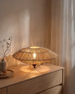 Bordlampe MENTIRI Flet Naturlig