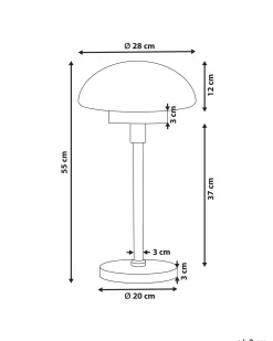 Bordlampe MINIJA Metal Sort