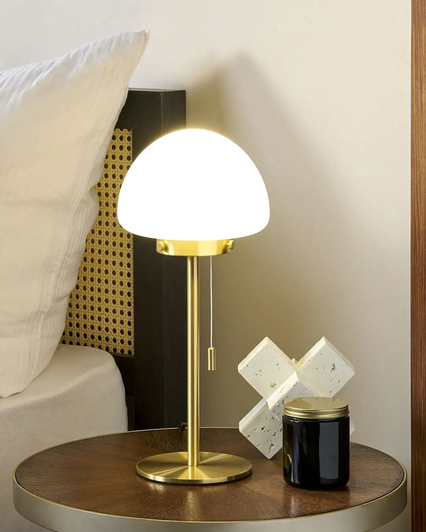 Bordlampe MORUGA Metal Guld