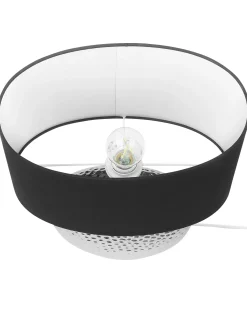 Bordlampe NASVA Keramik Sølv