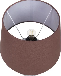 Bordlampe NEIRA Porcelæn Brun