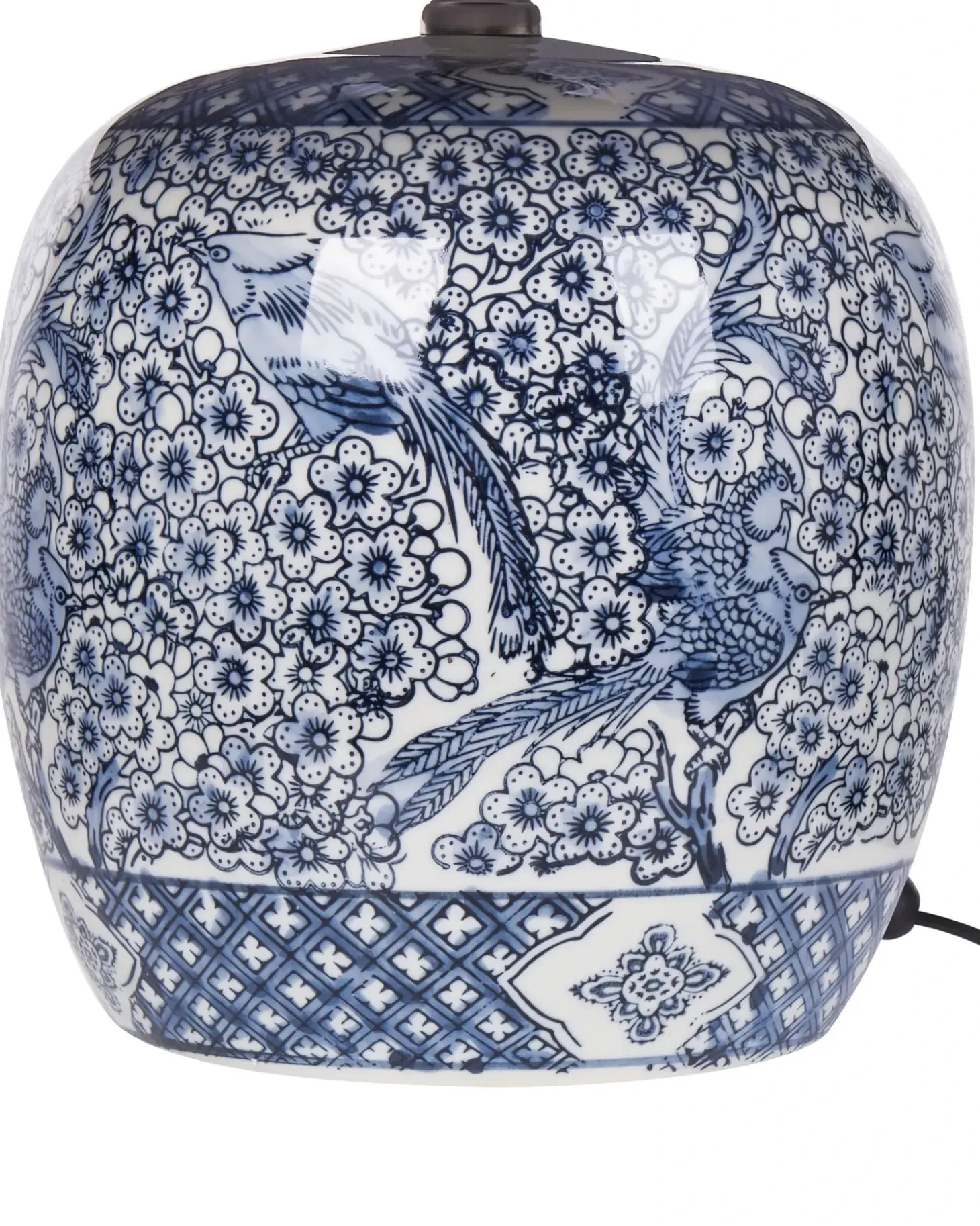 Bordlampe NEIRA Porcelæn Brun