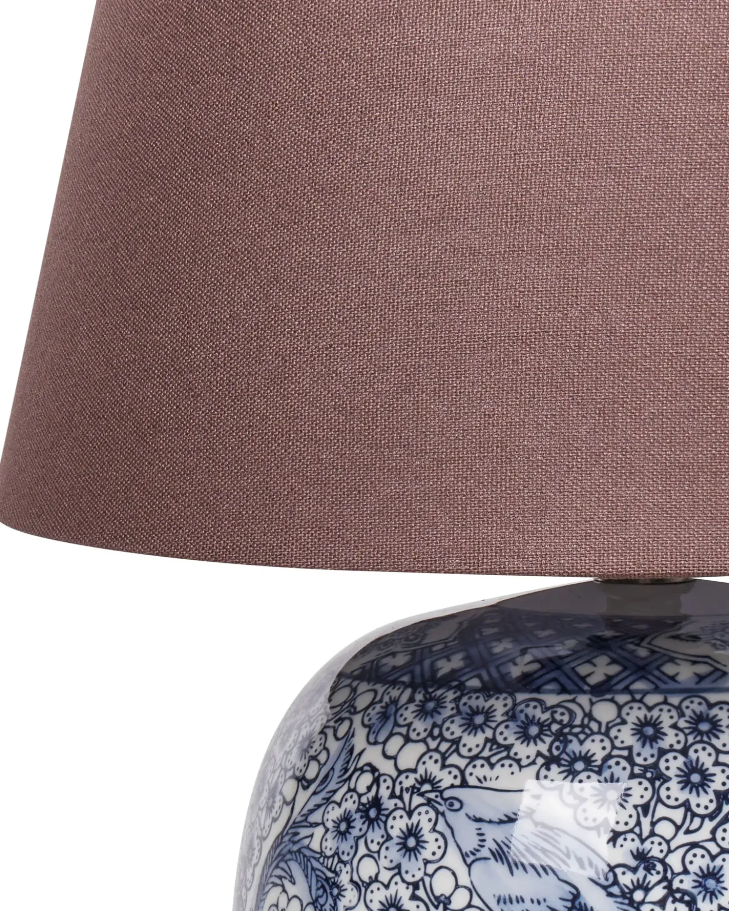 Bordlampe NEIRA Porcelæn Brun