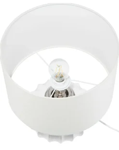 Bordlampe NERIS Keramik Cremehvid