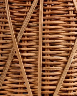 Bordlampe NILWALA Rattan Naturlig