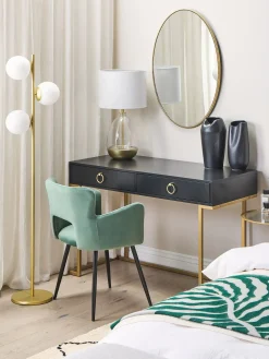 Bordlampe OKARI Glas Hvid