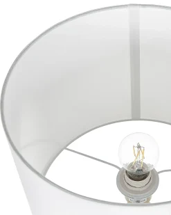 Bordlampe OKARI Glas Hvid