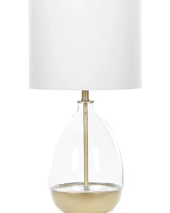 Bordlampe OKARI Glas Hvid