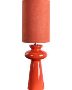 Bordlampe OTEROS Rød
