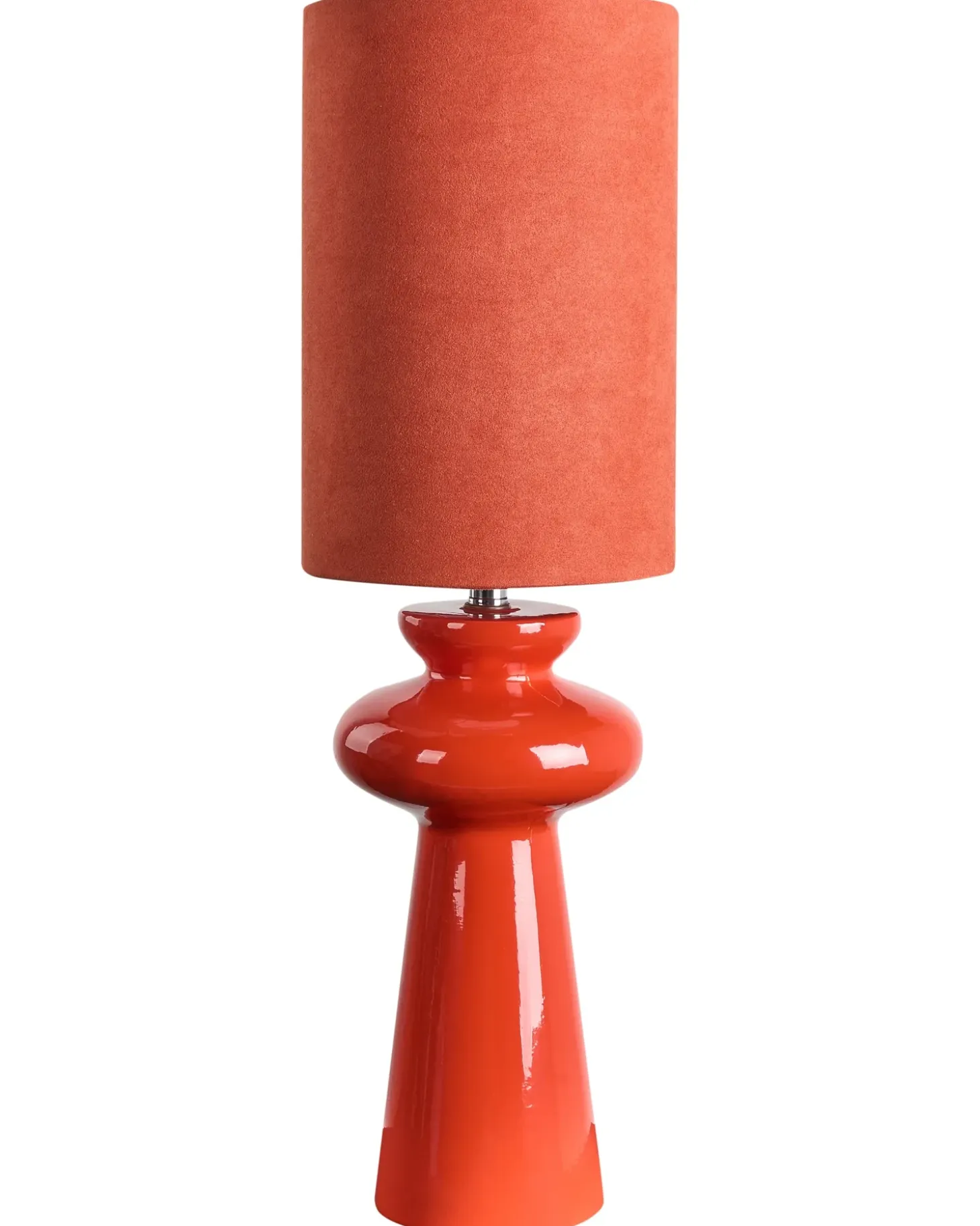 Bordlampe OTEROS Rød