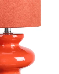 Bordlampe OTEROS Rød