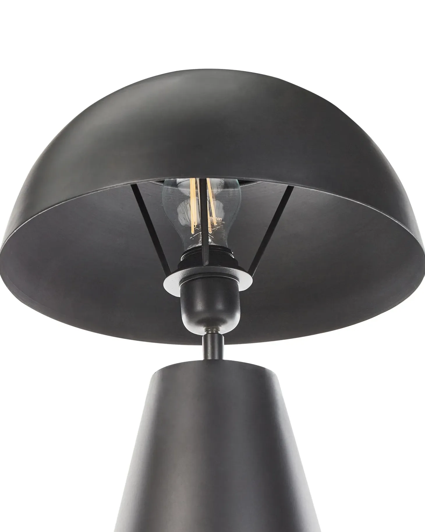 Bordlampe PALMIET Metal Sort