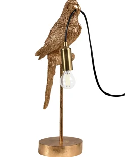 Bordlampe Papegøje SINATRA Guld