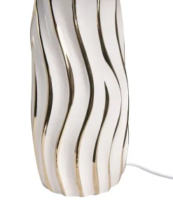 Bordlampe PATUCA Keramik Hvid