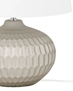 Bordlampe PIRITA Keramik Guld