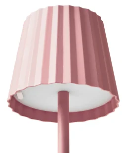 Bordlampe POMBEIRO Metal Pastellrosa