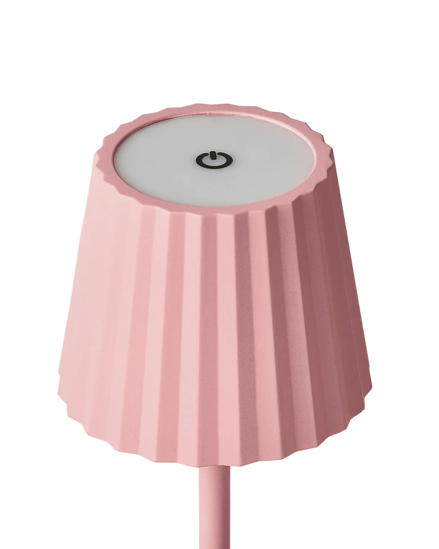 Bordlampe POMBEIRO Metal Pastellrosa
