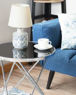 Bordlampe ROSANNA Keramik Beige